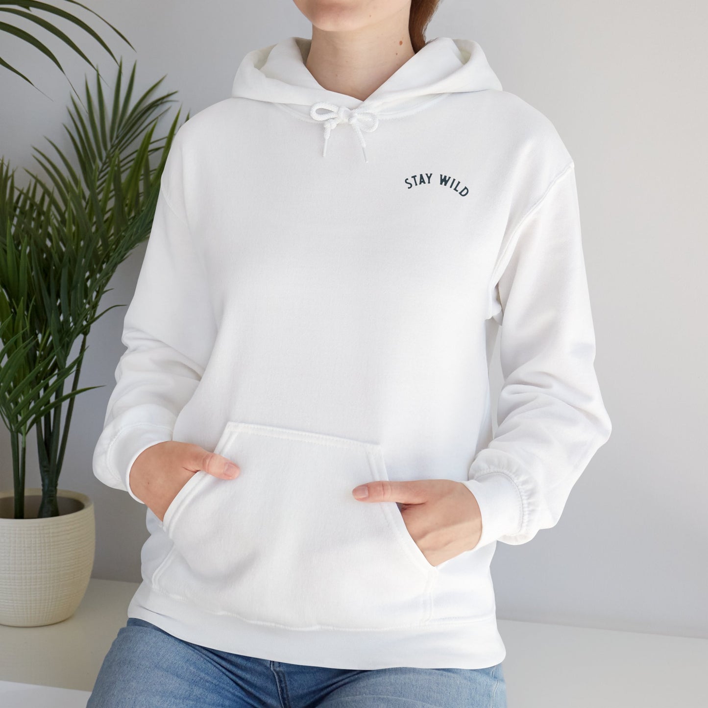 Stay Wild A Frame Hoodie