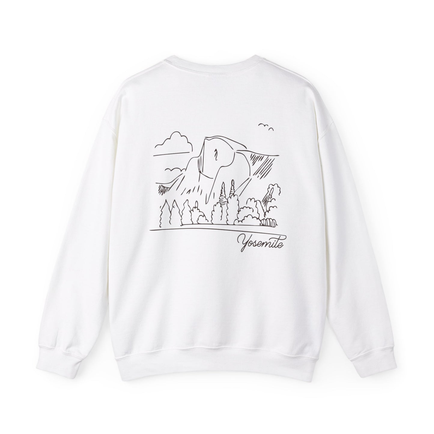 Yosemite National Park Drawing Sweatshirt