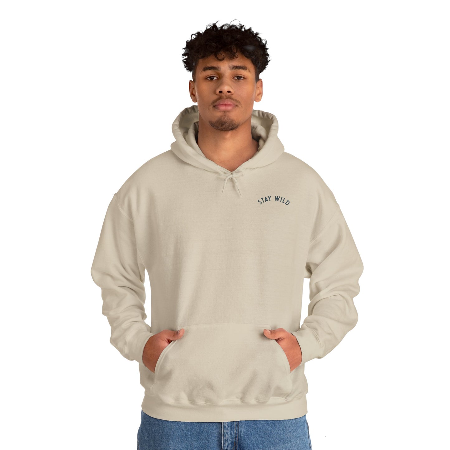 Stay Wild A Frame Hoodie