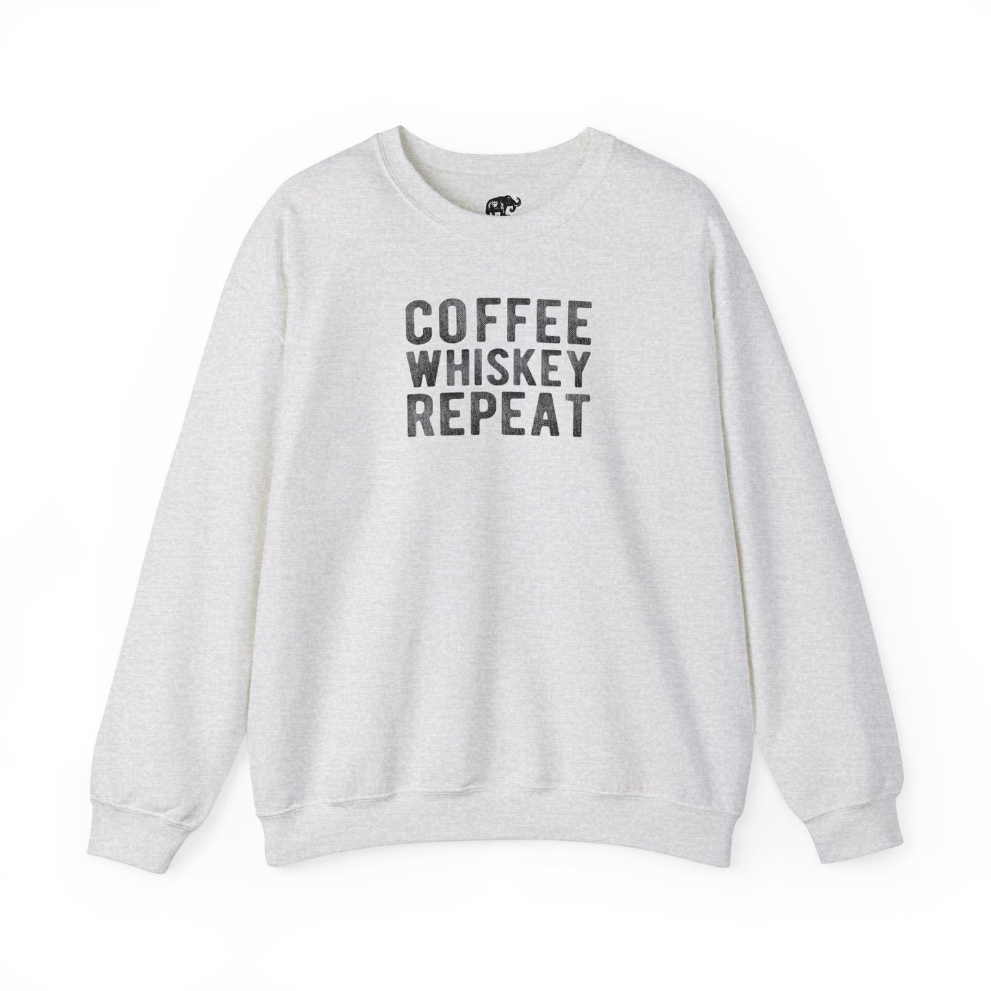 Coffee Whiskey Repeat Sweatshirt