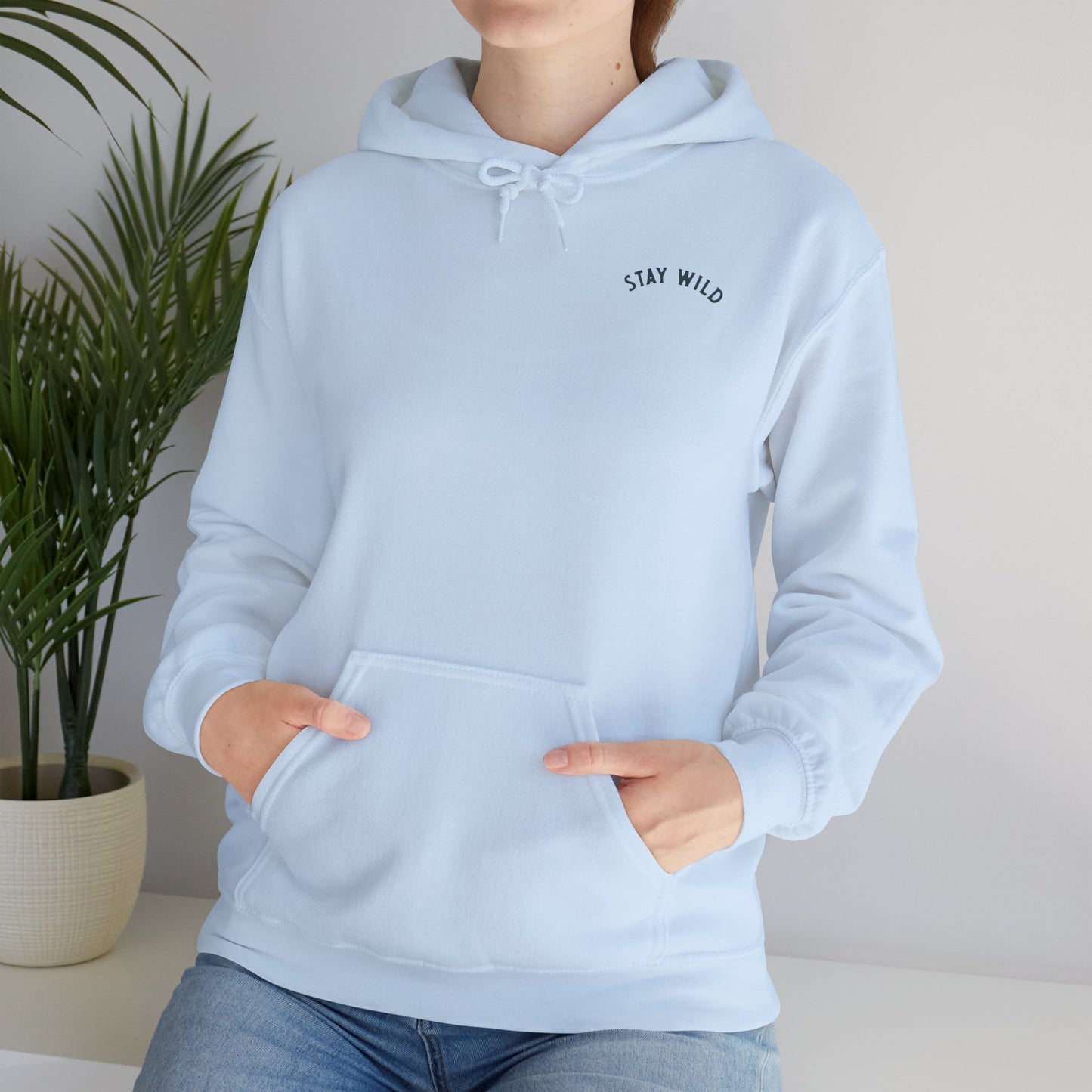 Stay Wild A Frame Hoodie