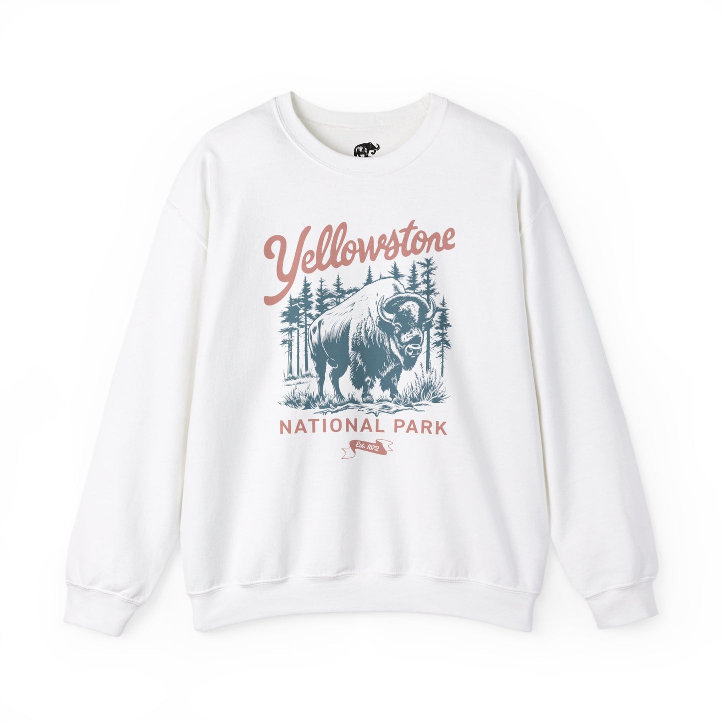 Yellowstone National Park Bison Sweatshirt