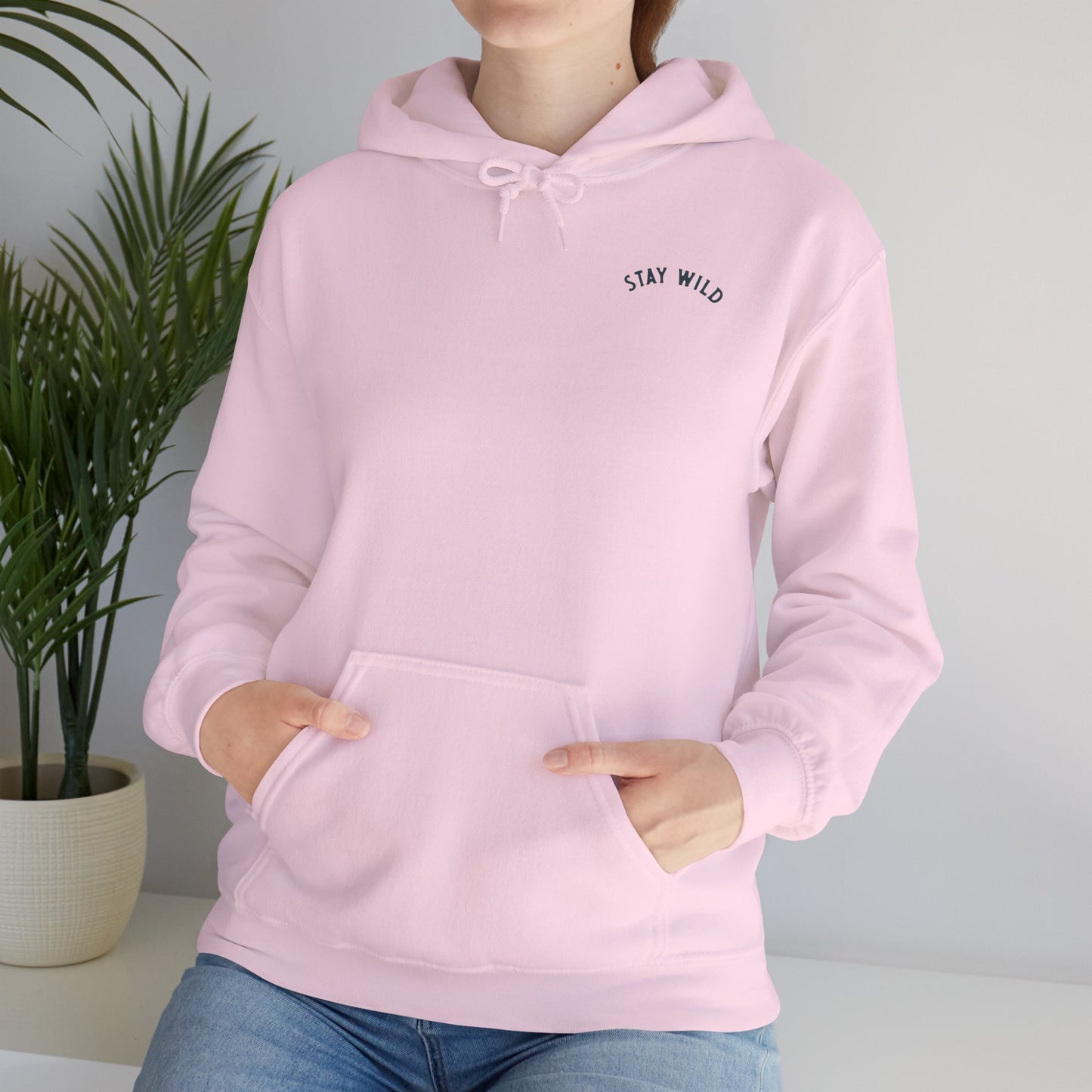 Stay Wild A Frame Hoodie