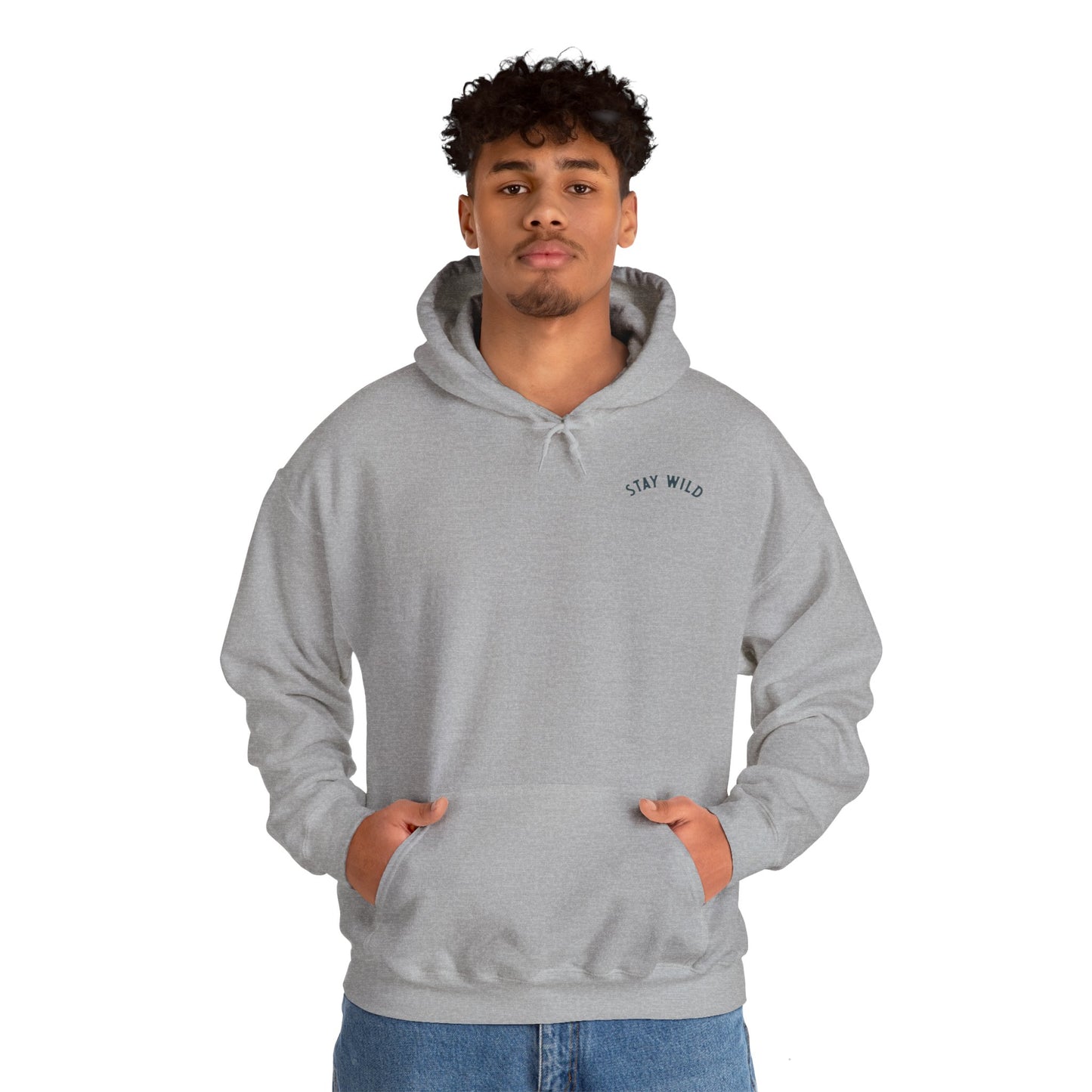 Stay Wild A Frame Hoodie