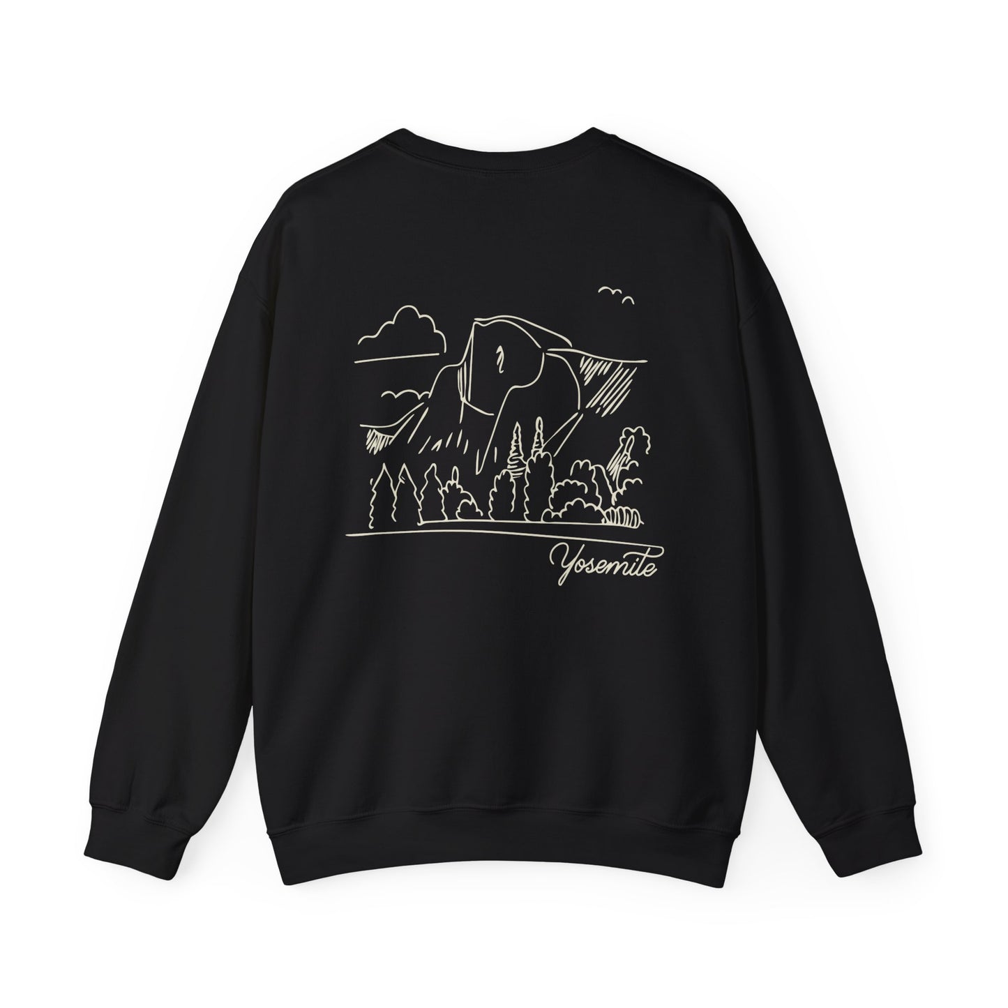 Yosemite National Park Drawing Sweatshirt