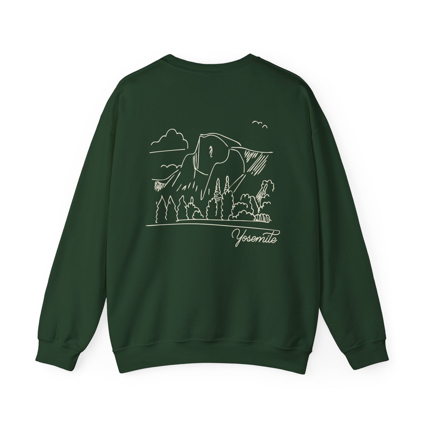 Yosemite National Park Drawing Sweatshirt