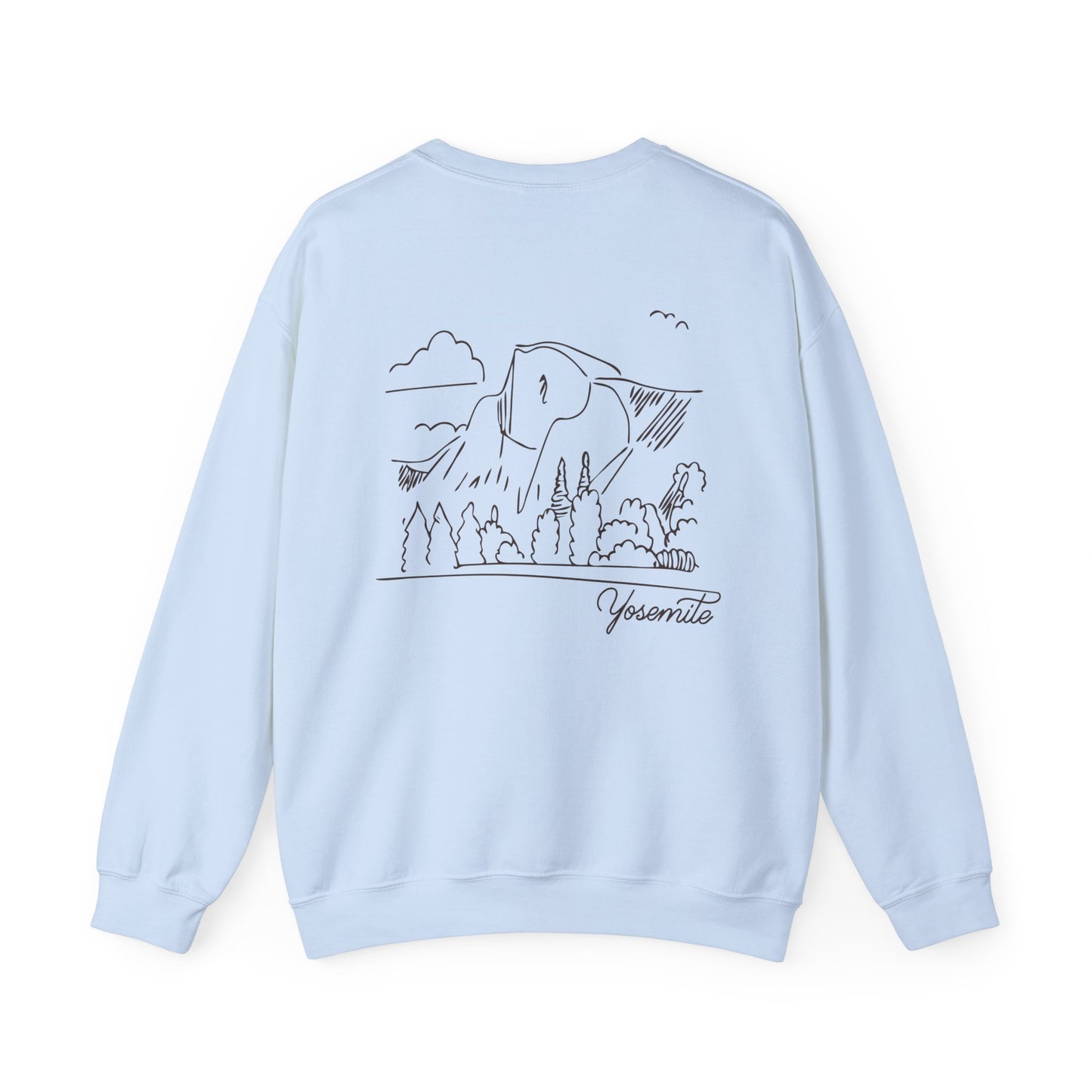 Yosemite National Park Drawing Sweatshirt