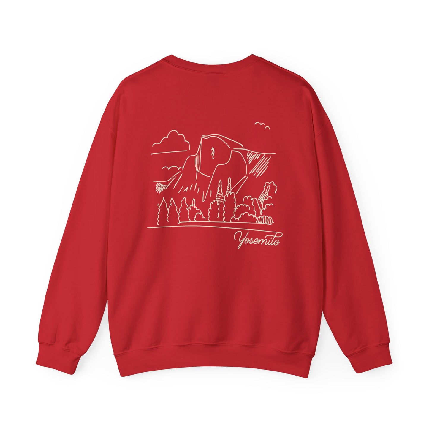 Yosemite National Park Drawing Sweatshirt