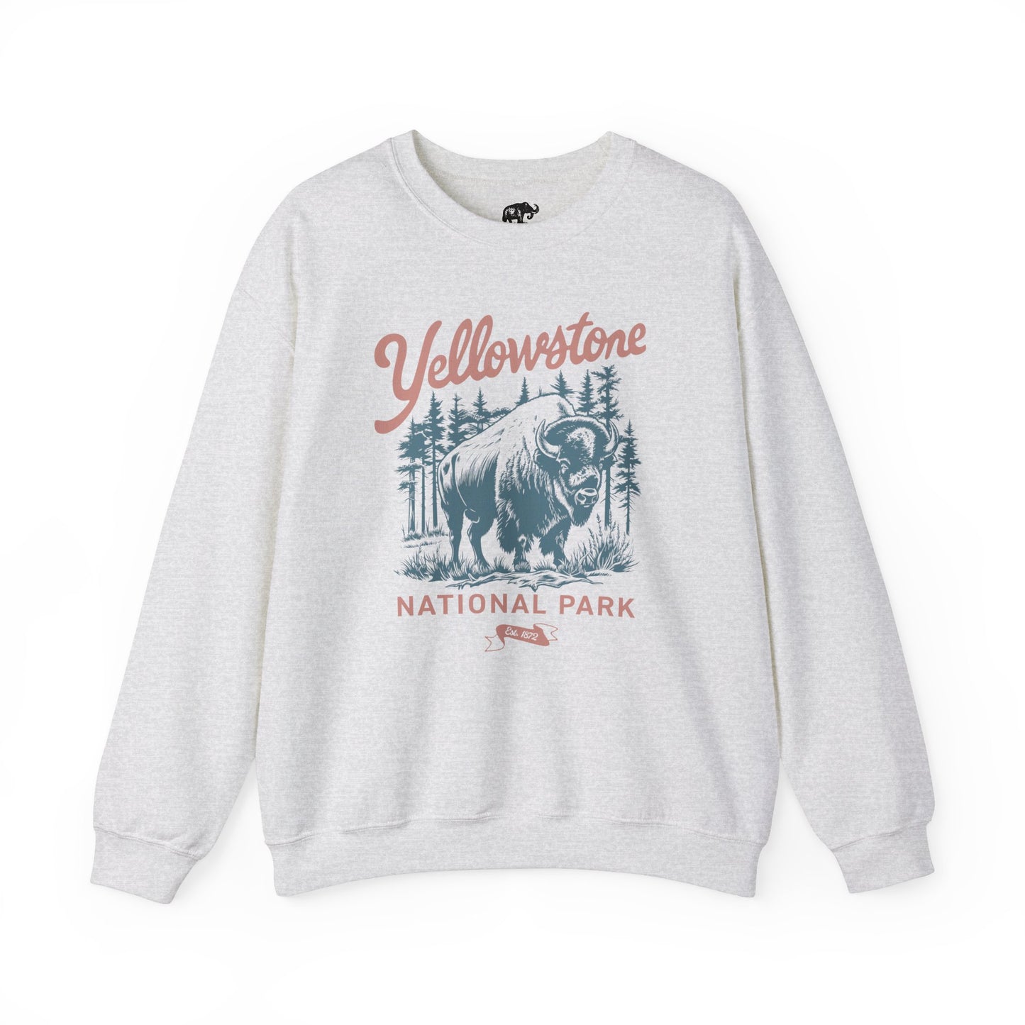 Yellowstone National Park Bison Sweatshirt