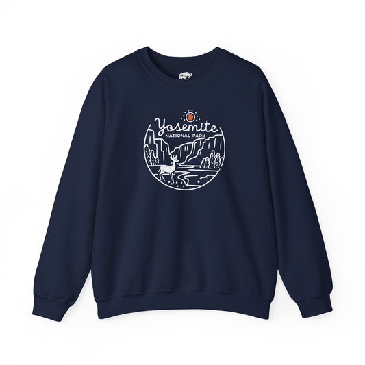 Yosemite National Park Deer Sweatshirt