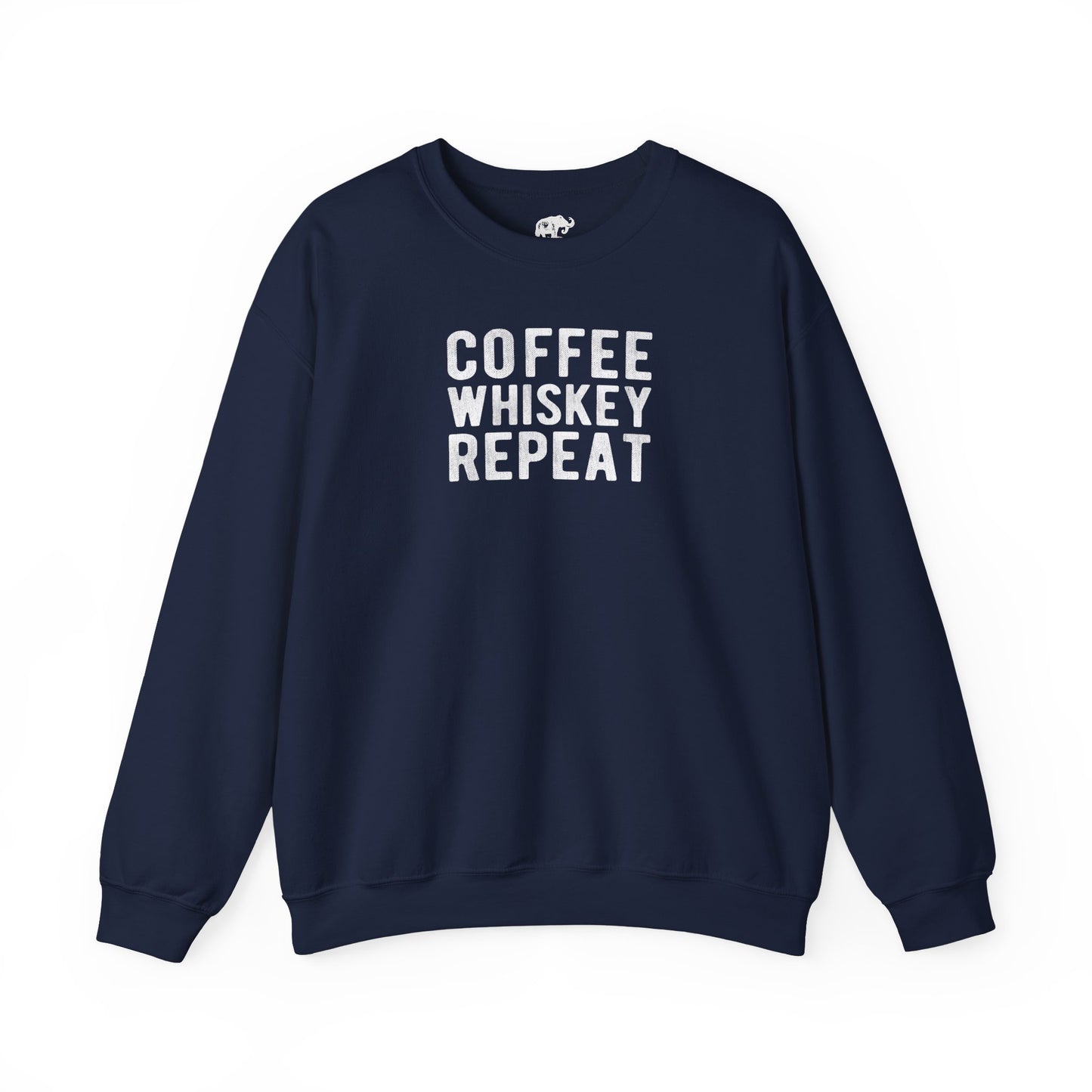 Coffee Whiskey Repeat Sweatshirt