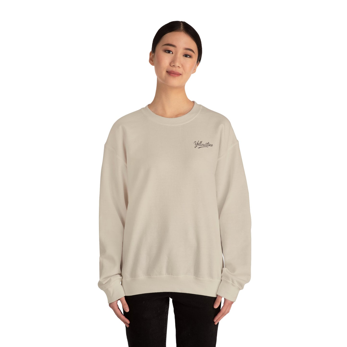 Yellowstone National Park Drawing Sweatshirt