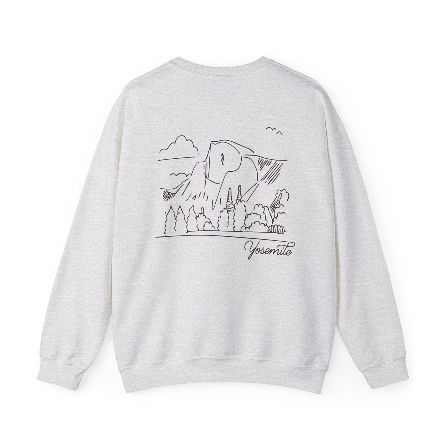 Yosemite National Park Drawing Sweatshirt