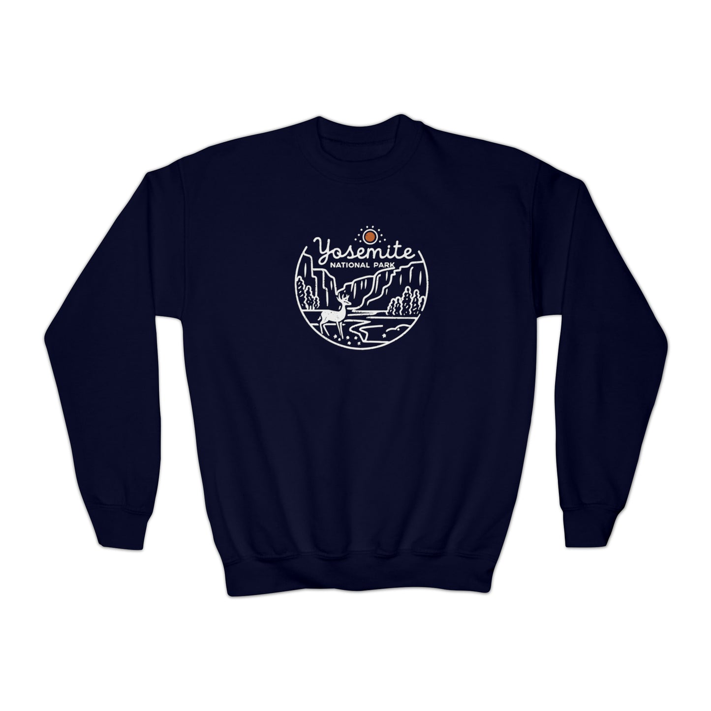 Yosemite National Park Deer Youth Sweatshirt