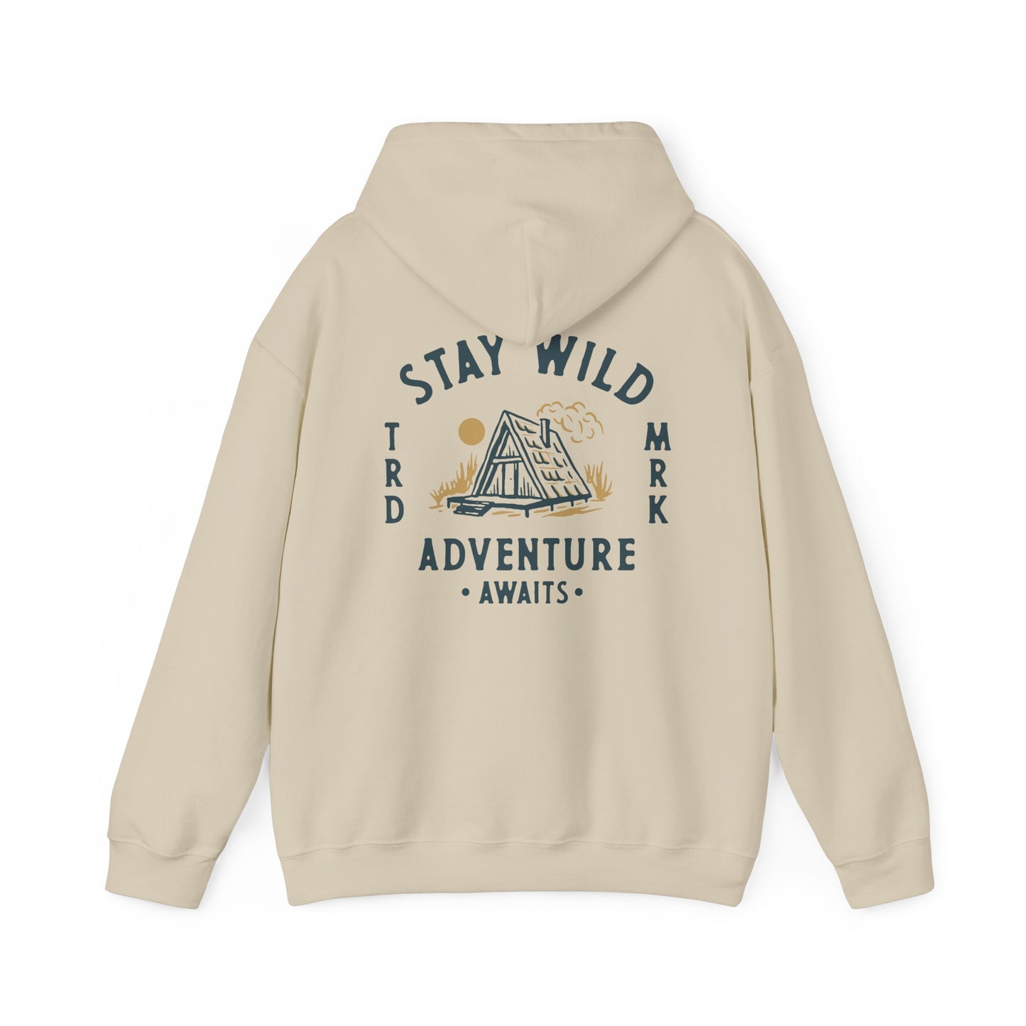 Stay Wild A Frame Hoodie