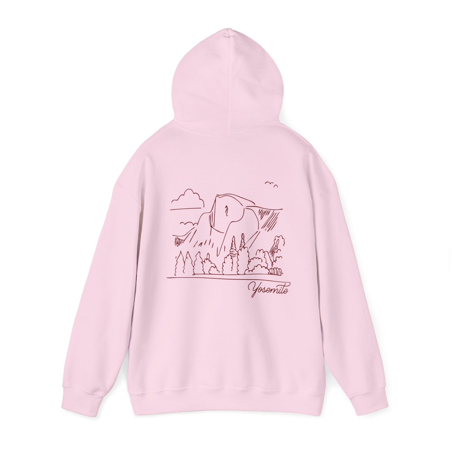 Yosemite National Park Drawing Hoodie